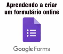 Criando um formulario online